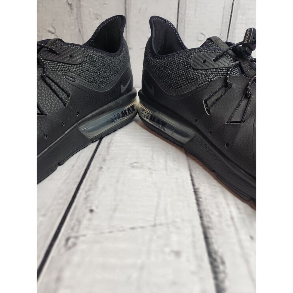 Nike Air Max Sequent 3 Black Anthracite Mens Sz 14 - Picture 7 of 9